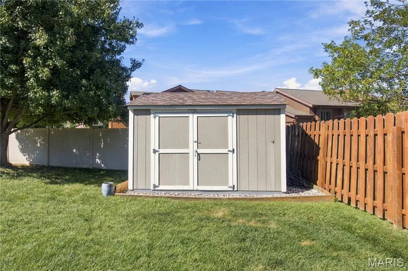 Shed for more storage and pool supplies — 733 Cedar Glen Drive, Weldon Spring, MO 63304