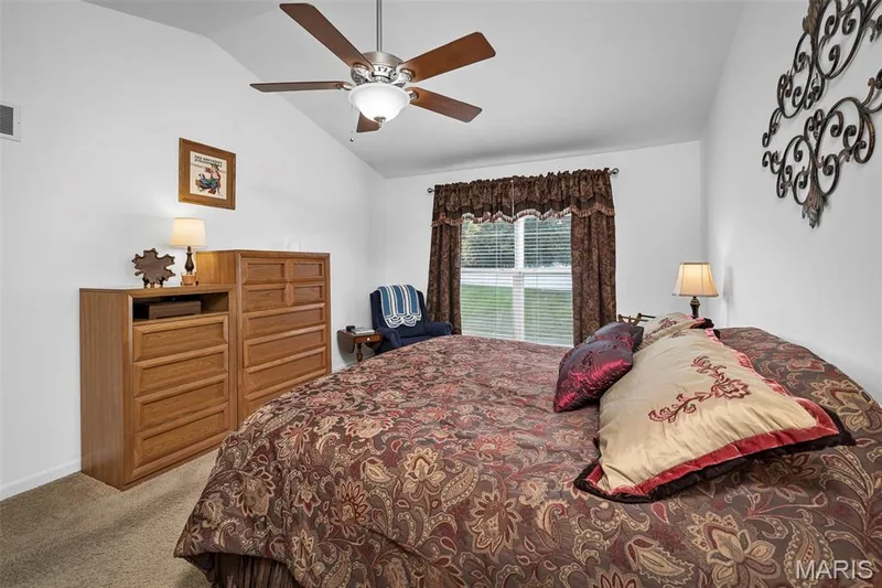 Lighted ceiling fan. — 17 Belmonte Court, Lake St. Louis, MO 63368