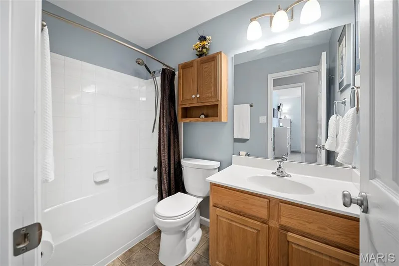 Guest bathroom. — 17 Belmonte Court, Lake St. Louis, MO 63368