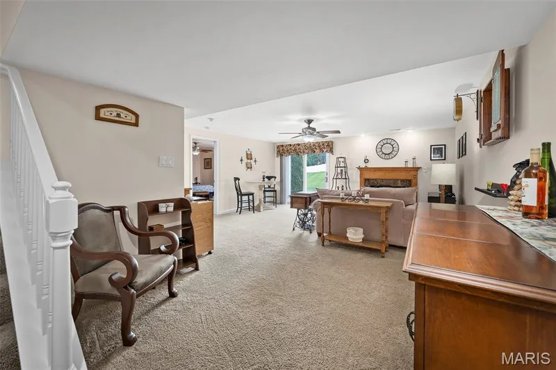 Walk-out lower level family room. — 17 Belmonte Court, Lake St. Louis, MO 63368