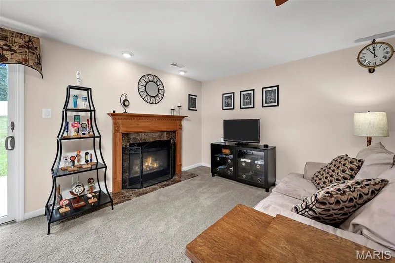 Cozy up to the fireplace this fall and winter. — 17 Belmonte Court, Lake St. Louis, MO 63368