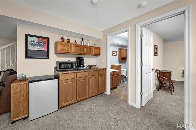 Area for a small kitchenette, — 17 Belmonte Court, Lake St. Louis, MO 63368
