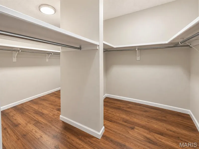 Primary walk in closet — 2323 Manor Grove Drive #18, Chesterfield, MO 63017