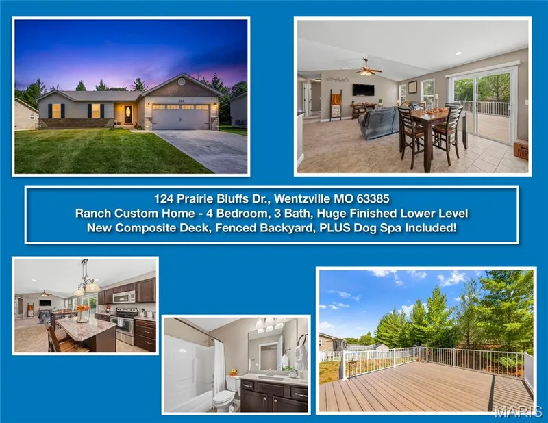 124 Prairie Bluffs Drive, Wentzville, MO β listing photo 1