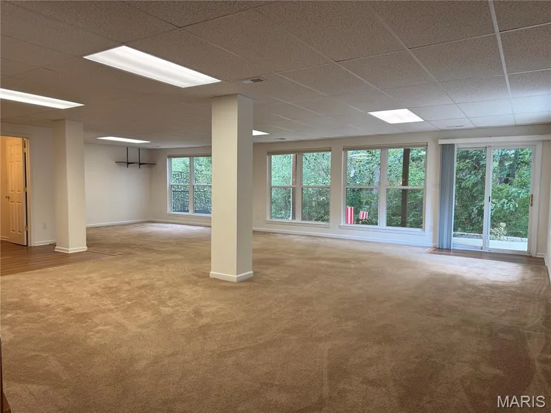 HUGE finished lower level with TONS of windows — 32 Austin Hill Court, Wentzville, MO 63385