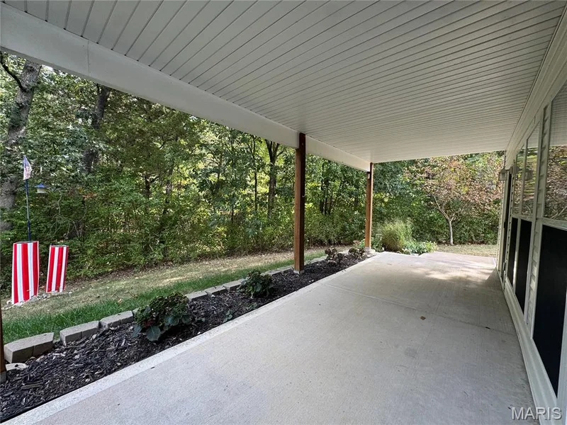 Another view of the covered patio — 32 Austin Hill Court, Wentzville, MO 63385
