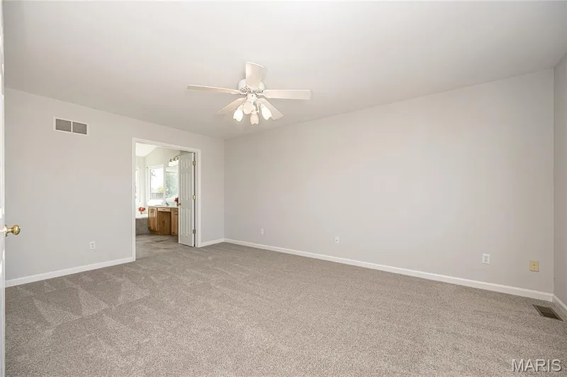 Generously sized primary with ensuite — 117 Black Lantern Trail, St Peters, MO 63376