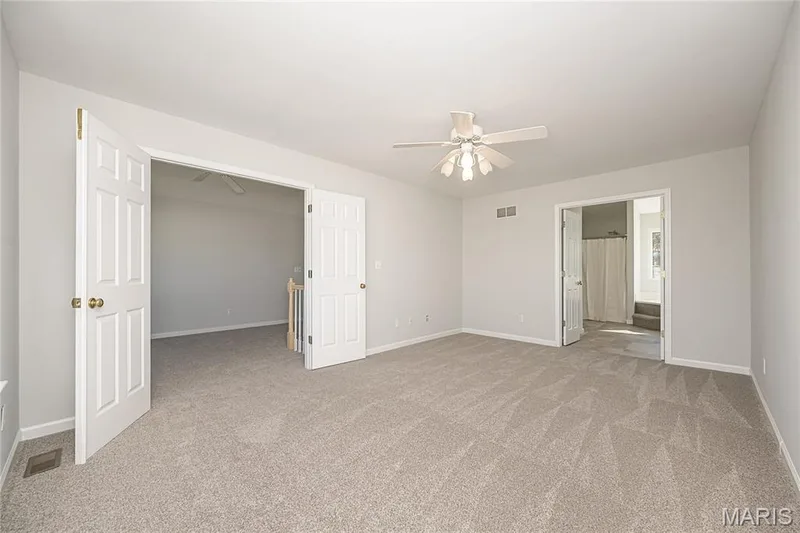 Brand new carpet throughout the upper level and stairs — 117 Black Lantern Trail, St Peters, MO 63376
