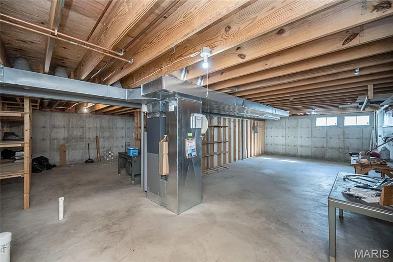 Rough in for a future bathroom — 117 Black Lantern Trail, St Peters, MO 63376