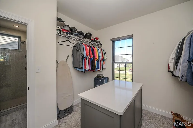 Another closet view.  Natural light to make sure you have black and not navy. — 121 Eagle Estates Drive, Lake St. Louis, MO 63367