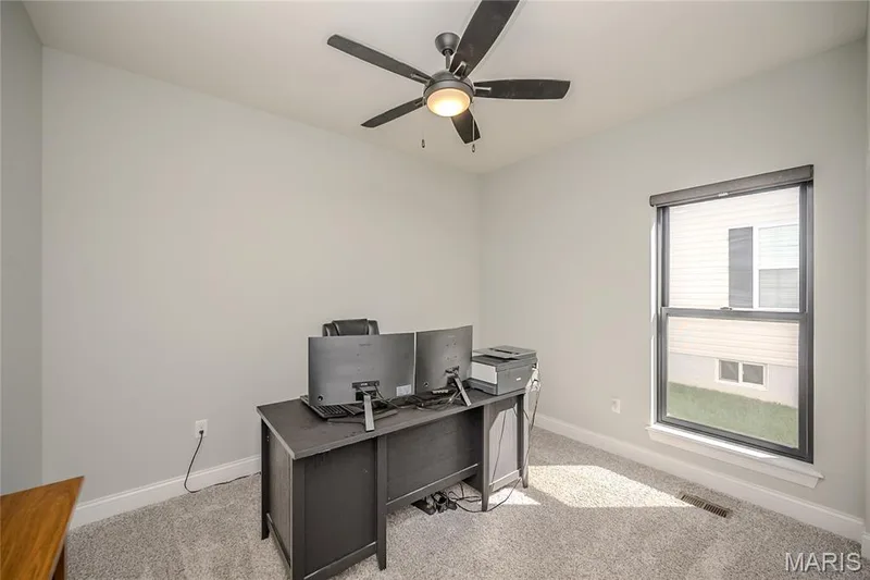 Bedroom Number 2 is currently flexing as an office. — 121 Eagle Estates Drive, Lake St. Louis, MO 63367