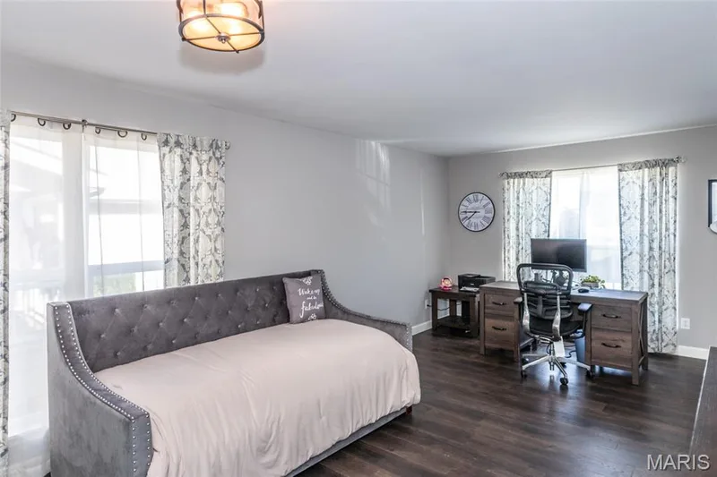 Formal Living room being used as office. — 232 Spring Borough Drive, O'Fallon, MO 63368