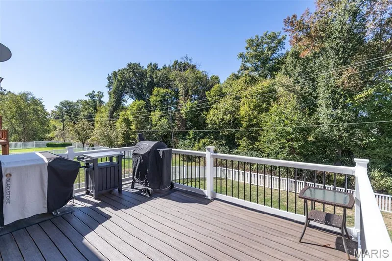 Beautiful view overlooking woods & common ground — 232 Spring Borough Drive, O'Fallon, MO 63368