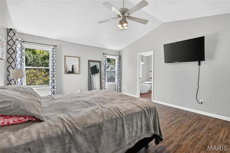 The bathroom is through that door. — 2335 Federalist Place, O'Fallon, MO 63368