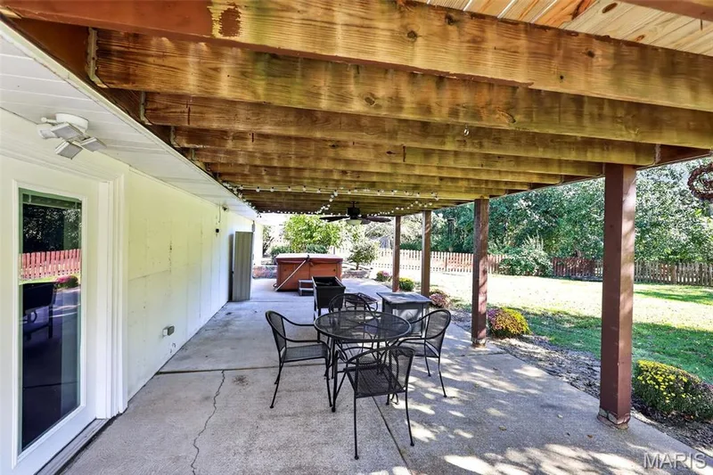 As if the deck weren't enough space, check out this pati! — 2335 Federalist Place, O'Fallon, MO 63368