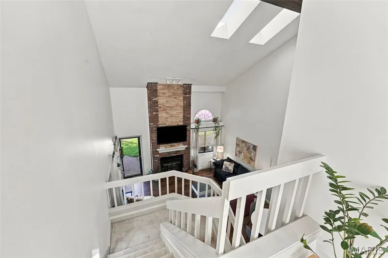 View of great room from loft — 103 Hemingway Lane #B, Weldon Spring, MO 63304