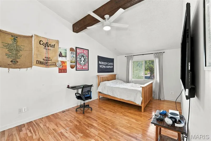 Large upstairs bedroom — 103 Hemingway Lane #B, Weldon Spring, MO 63304