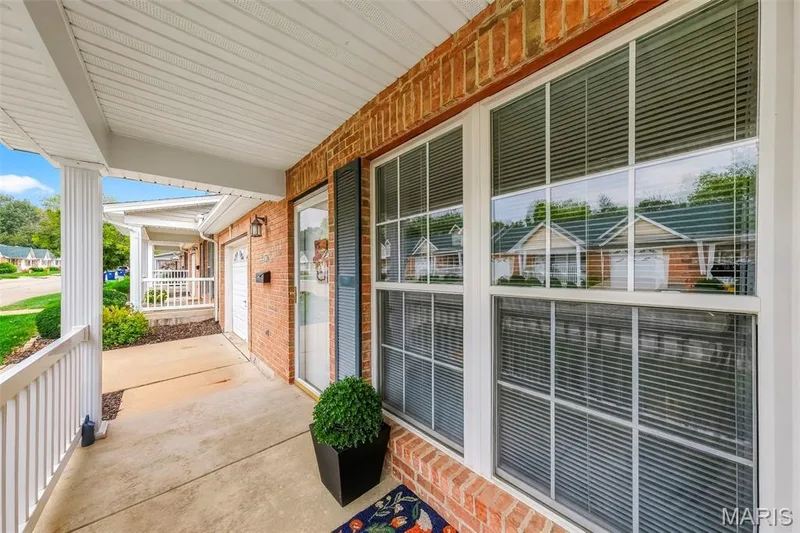 Covered Front Porch — 128 Green Gables Drive, Wentzville, MO 63385