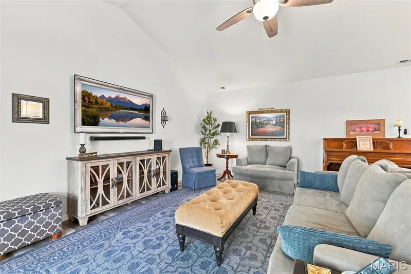 The Wall TV with Sound Bar to stay! — 14 Quiet Meadow Court, St Peters, MO 63376
