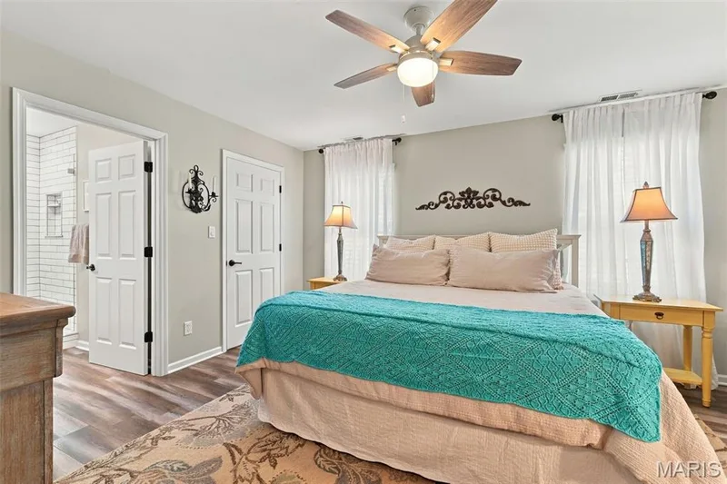 The Primary Suite enjoys a quiet place to relax and rest. — 14 Quiet Meadow Court, St Peters, MO 63376