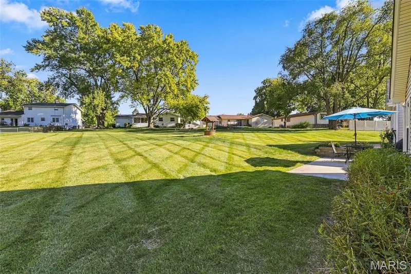 The back area enjoys a tranquil setting! — 14 Quiet Meadow Court, St Peters, MO 63376