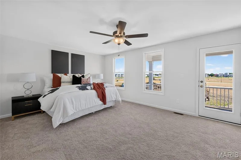 Spacious primary bedroom! — 1760 Dyess Street, St Charles, MO 63301