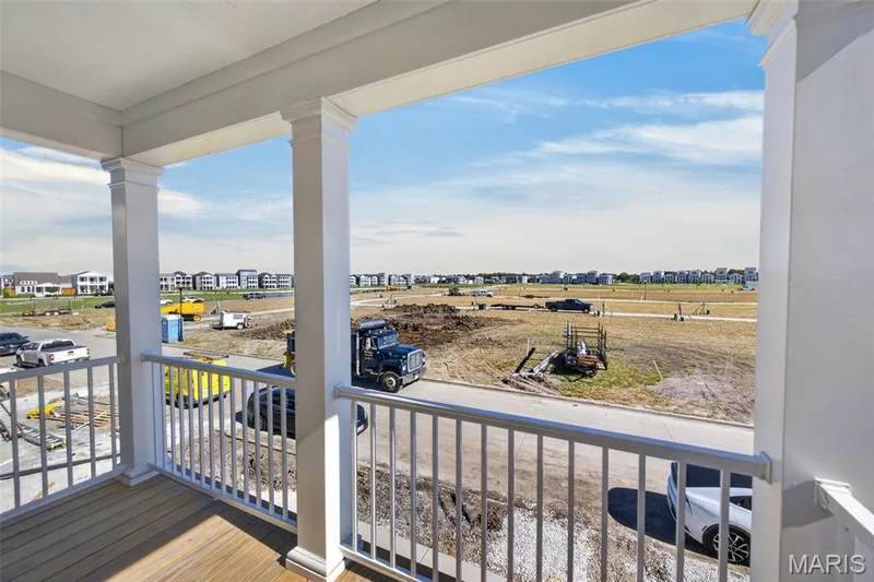 Private balcony off of primary bedroom! — 1760 Dyess Street, St Charles, MO 63301