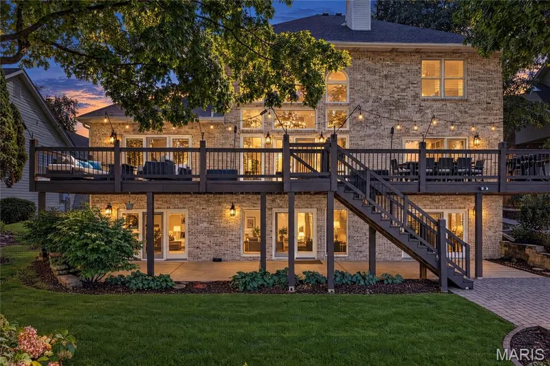 All brick elevation — 713 High Point Drive, Lake St. Louis, MO 63367