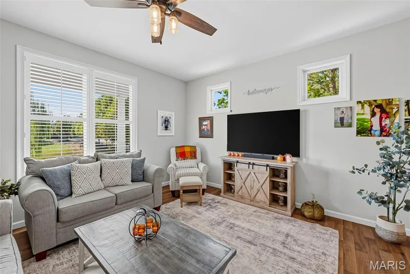 Lots of windows provide lots of natural lighting! — 101 Starry Night Way, St Charles, MO 63301