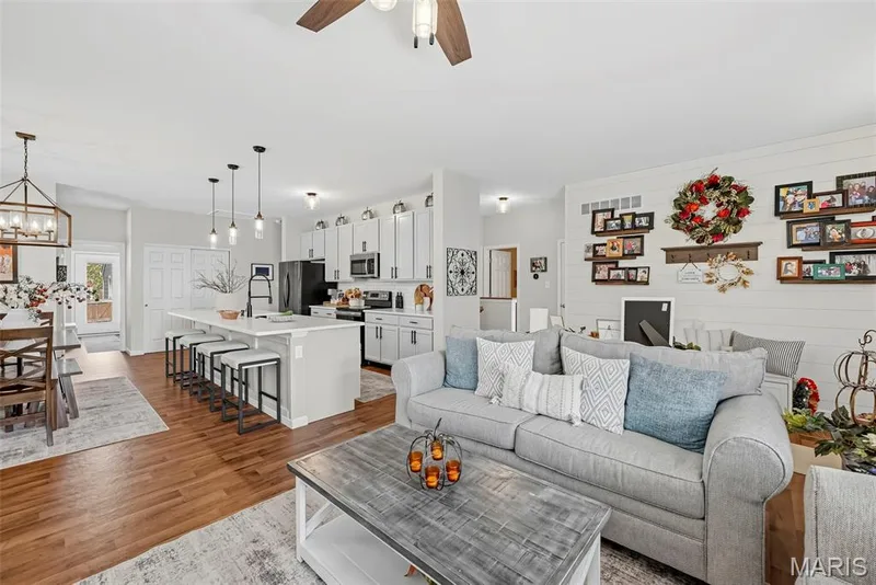 Open concept floor plan! — 101 Starry Night Way, St Charles, MO 63301