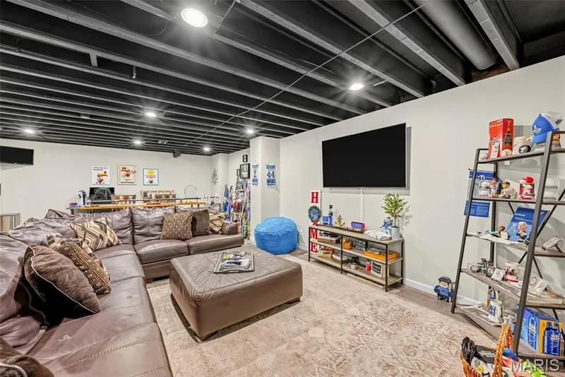 Loft style ceiling finish! — 101 Starry Night Way, St Charles, MO 63301