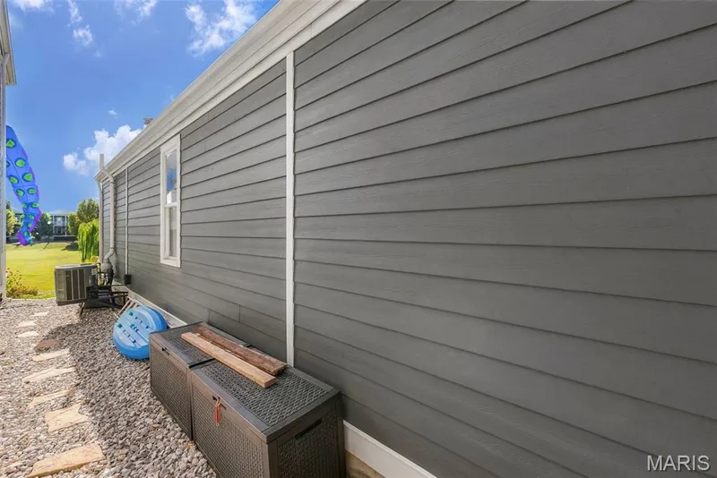 landscaping rock added — 101 Starry Night Way, St Charles, MO 63301