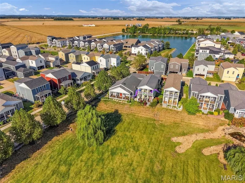 So much green space! — 101 Starry Night Way, St Charles, MO 63301