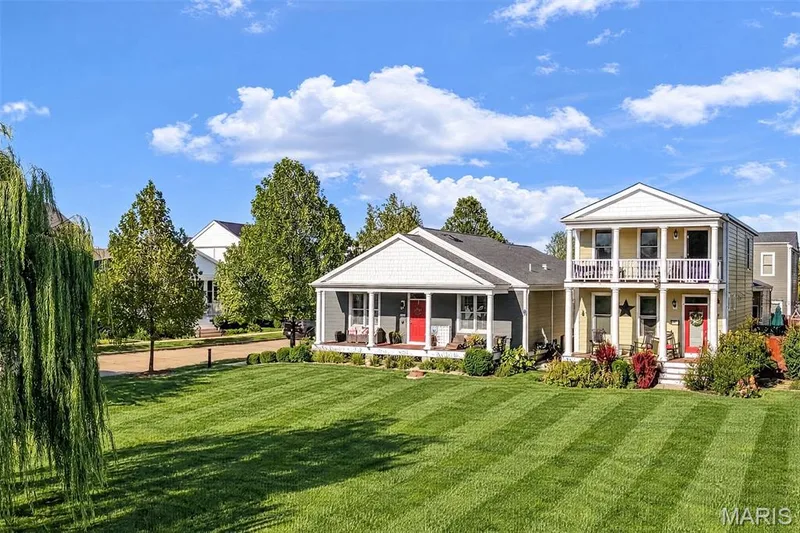 Property directly faces park/green space for friends and family to enjoy. — 101 Starry Night Way, St Charles, MO 63301