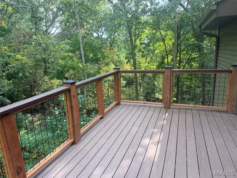 View of the 3+ acres, including a fenced area for pets — 1319 Timber Terra Road, Wildwood, MO 63021