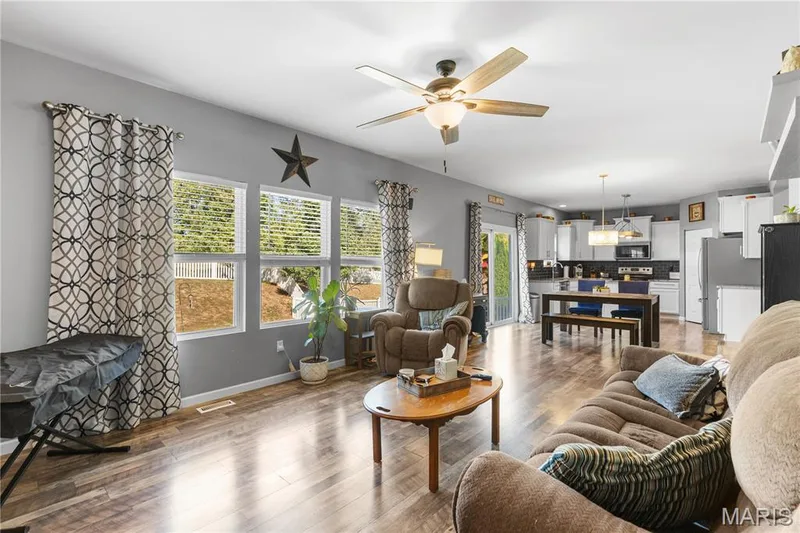 This floor plan flows effortlessly keeping connection & entertaining the main priority! — 2542 Amber Willow Court, Lake St. Louis, MO 63367