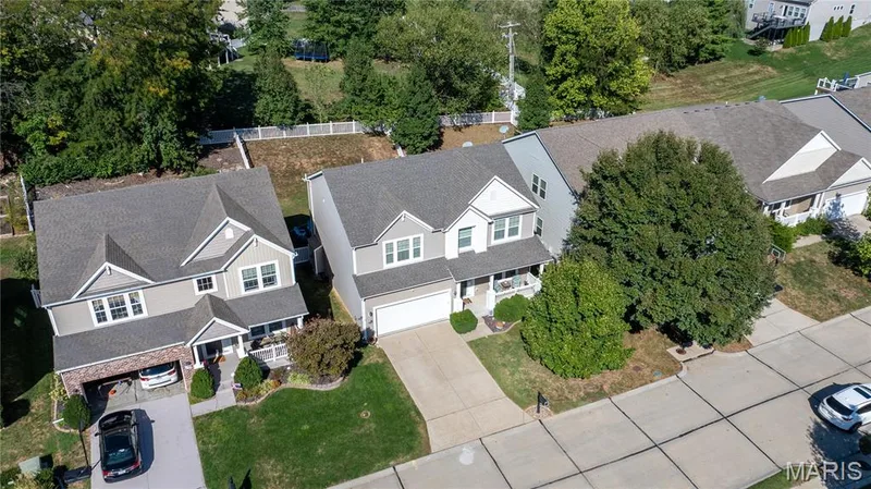Aerial View of 2542 Amber Willow Court, Lake St Louis, Mo 63367 — 2542 Amber Willow Court, Lake St. Louis, MO 63367
