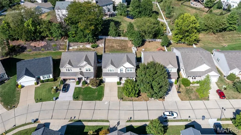 Aerial View of 2542 Amber Willow Court, Lake St Louis, Missouri 63367 — 2542 Amber Willow Court, Lake St. Louis, MO 63367