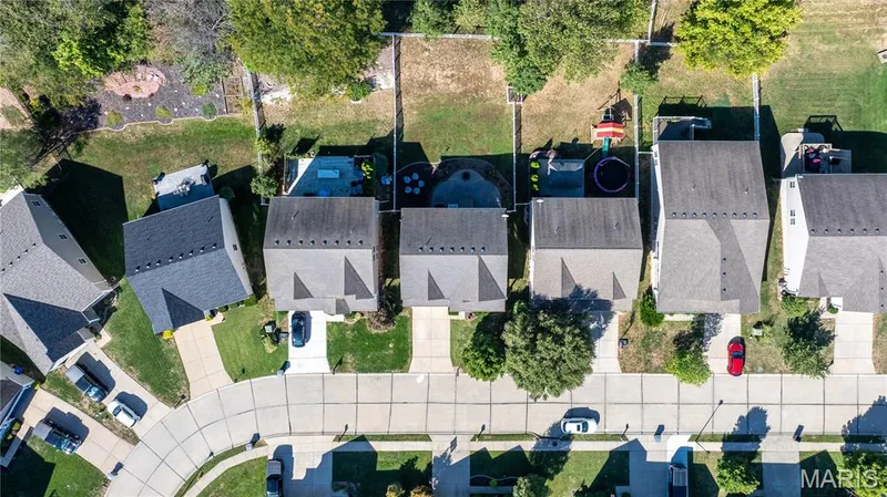 Aerial View of 2542 Amber Willow Court, Lake St Louis, Mo 63367 — 2542 Amber Willow Court, Lake St. Louis, MO 63367