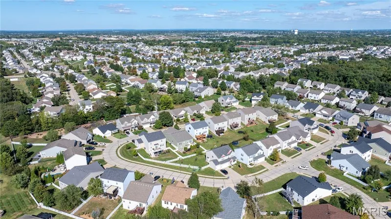 View from the skies of Preston Woods! — 2542 Amber Willow Court, Lake St. Louis, MO 63367