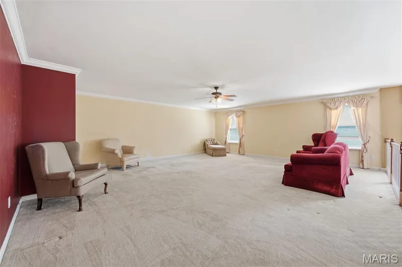 This is a massive room with endless possibilities. — 1615 Wainscott Court, O'Fallon, MO 63366