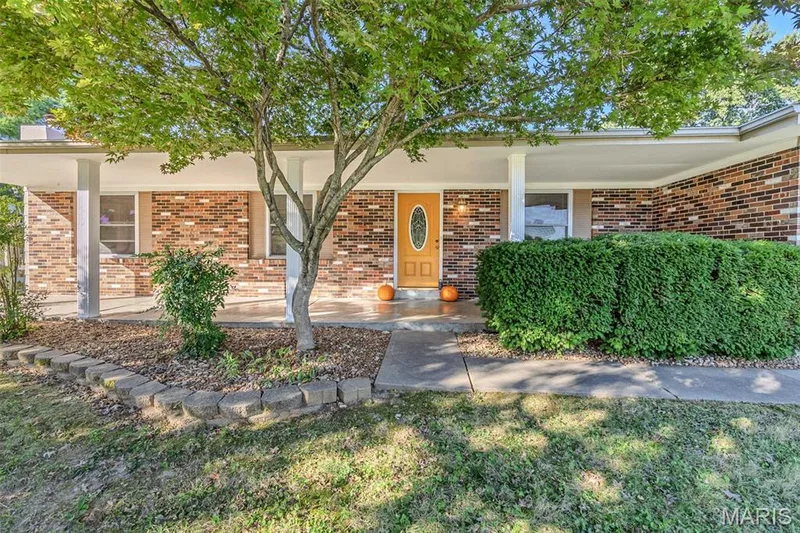 Beautiful covered front porch — 357 Beaver Lake Drive, St Charles, MO 63303