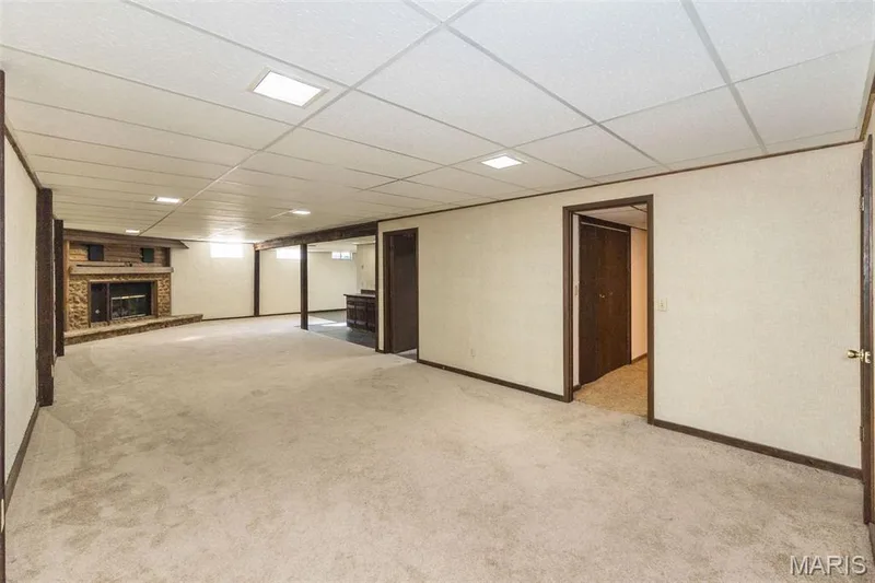 Extra room to spread out in the finished lower level! — 357 Beaver Lake Drive, St Charles, MO 63303