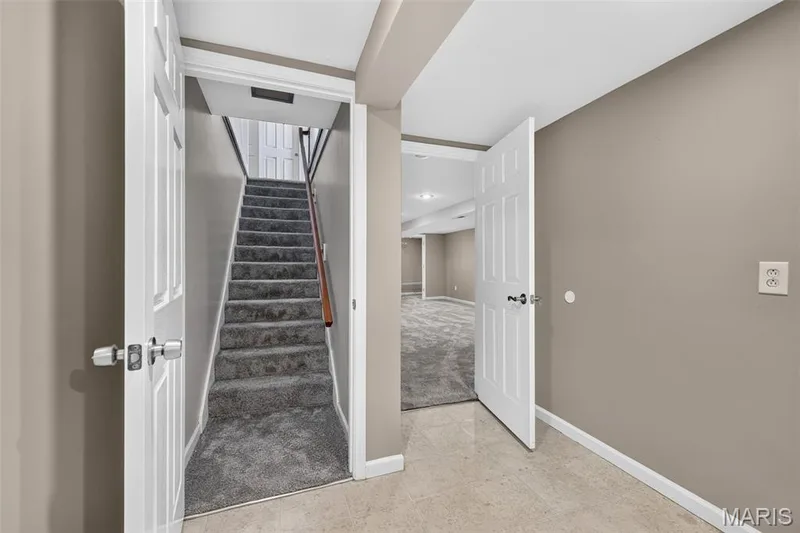 Stairs to Basement — 17 Savoy Drive, Lake St. Louis, MO 63367