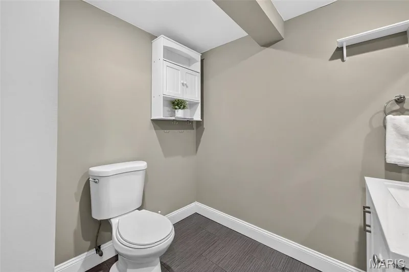 Bathroom in Basement — 17 Savoy Drive, Lake St. Louis, MO 63367