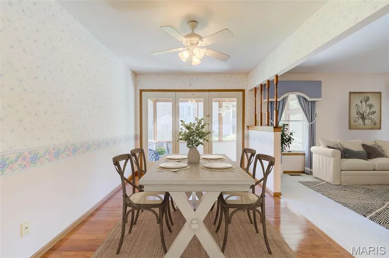Virtually Staged Breakfast Room — 2902 Oakmont Drive #18B, St Charles, MO 63301