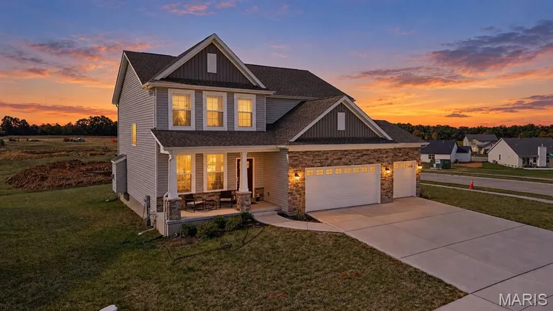 335 Valley Bluff Drive, Wentzville, MO 63385 — listing photo 2 of 56