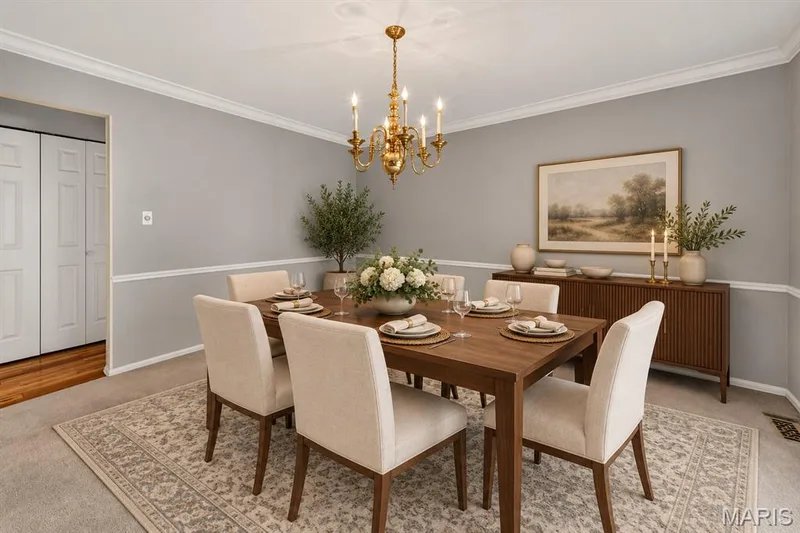 Virtual Staging — 1922 Buckington Drive, Chesterfield, MO 63017