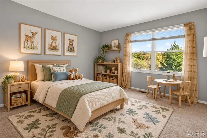 Virtual staging — 1922 Buckington Drive, Chesterfield, MO 63017