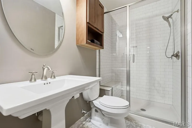 Full bath on the lower level — 117 Trail Creek Court, St Charles, MO 63304